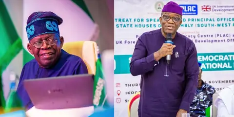 Leadership Requires More Than Good Intentions, Fayemi Advises Tinubu